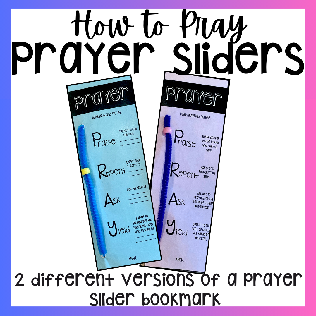 Teaching Kids to Pray – A Fun and Simple Activity